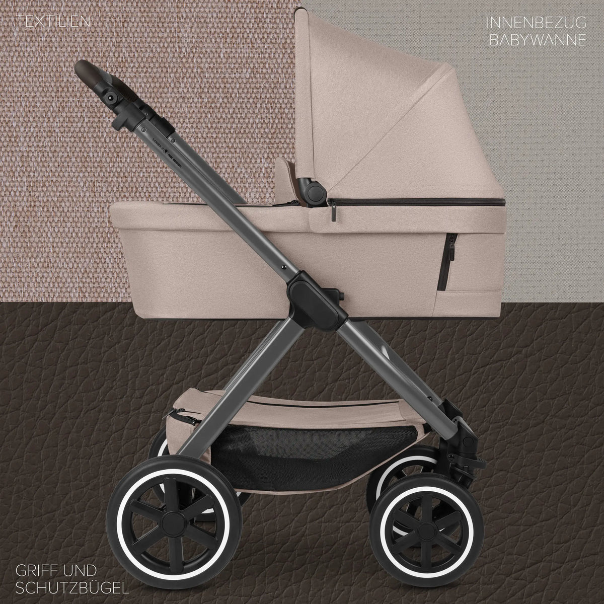 ABC Design Samba 2 Set Passeggino 4in1 con Ovetto Calla