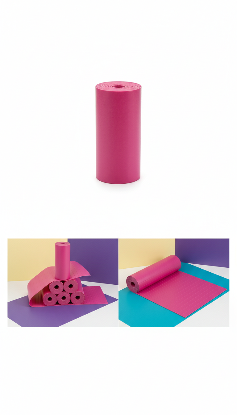 Vivid pink grip shelf liner roll