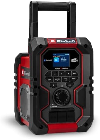 Einhell TE-CR 18 Li DAB+/FM/BT-Solo Radio da Cantiere