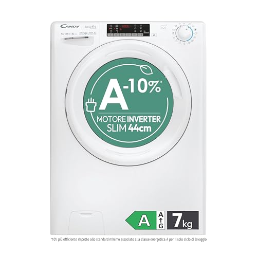 Candy EY 07SB7-S Easy Pro Lavatrice Slim 7kg