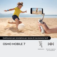 DJI Osmo Mobile 7 Stabilizzatore per Smartphone