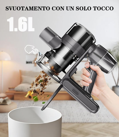 Syntecno VC7211 Scopa Elettrica Senza Fili