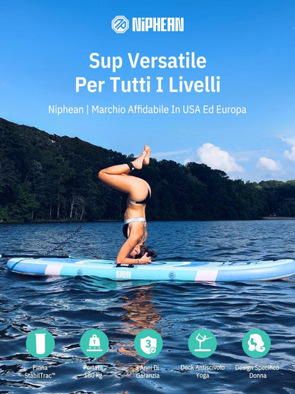 Niphean Tavola da SUP Gonfiabile 305x83x15cm NIPHEAN305