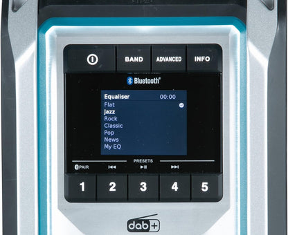 Makita MR007GZ Radio da Cantiere Petrol
