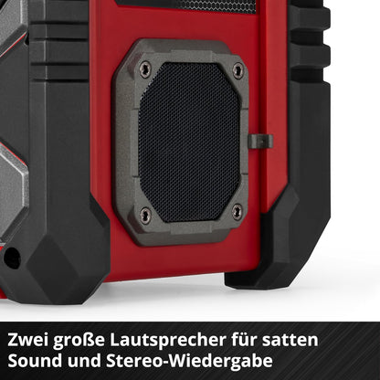 Einhell TE-CR 18 Li DAB+/FM/BT-Solo Radio da Cantiere