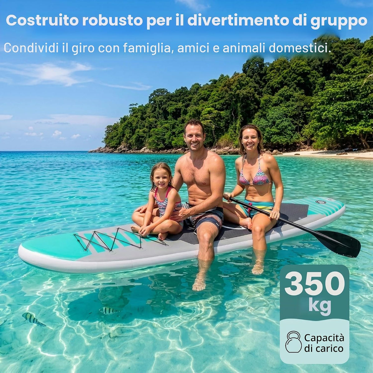 SereneLife Tavola da SUP Gonfiabile