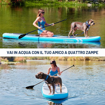 SereneLife SLSPUW100 Tavola da SUP Gonfiabile XL