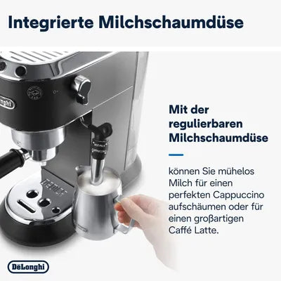 DeLonghi Dedica Style EC 685.BK Macchina per Espresso 1,1 L