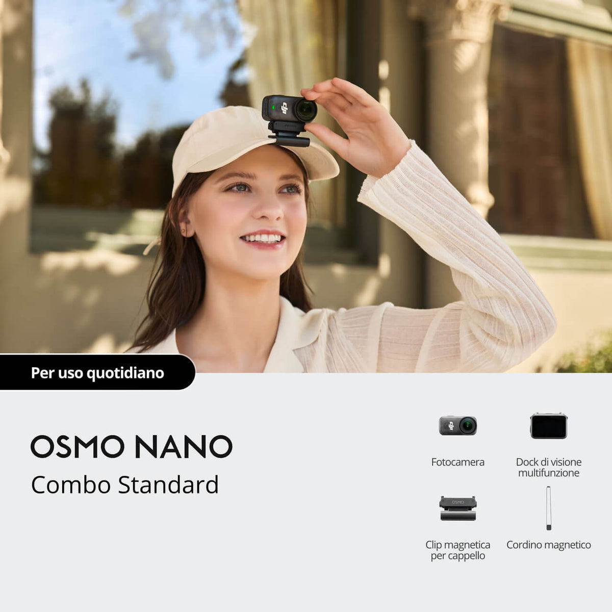 DJI Osmo Nano Combo Standard Action Cam 4K
