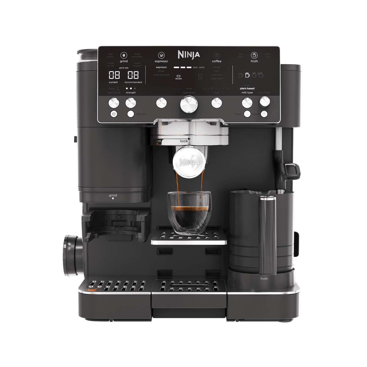 Ninja Luxe Café Premier ES601EU Macchina da Caffè Espresso 1650W