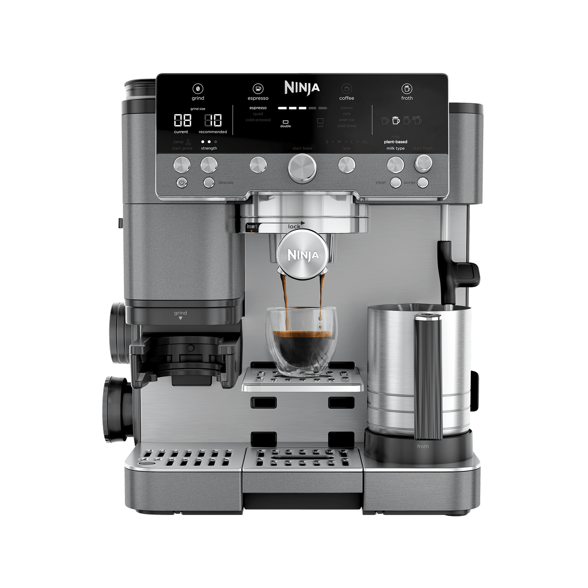Ninja Luxe Café Premier ES601EU Macchina da Caffè Espresso 1650W