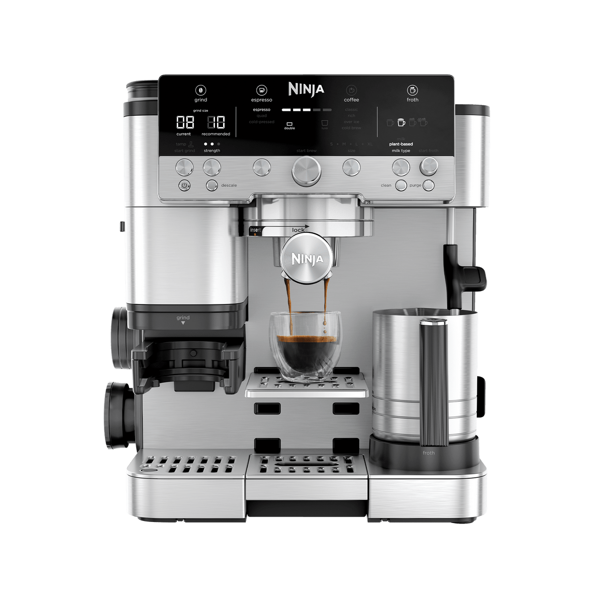 Ninja Luxe Café Premier ES601EU Macchina da Caffè Espresso 1650W