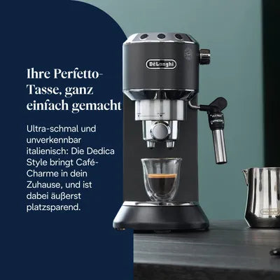 DeLonghi Dedica Style EC 685.BK Macchina per Espresso 1,1 L
