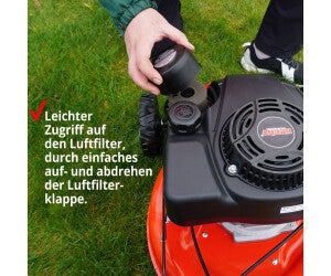 Hecht 5-IN-1 Tosaerba a Scoppio 46cm