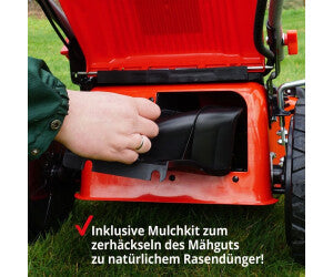 Hecht 5-IN-1 Tosaerba a Scoppio 46cm