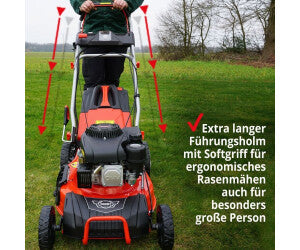Hecht 5-IN-1 Tosaerba a Scoppio 46cm