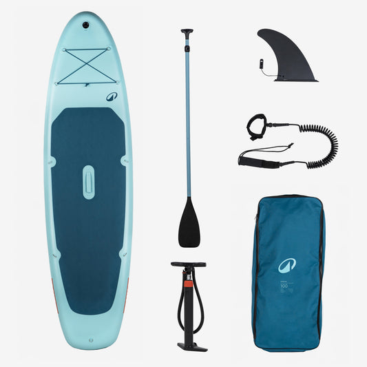 DECATHLON 8901115 Set Stand Up Paddle Gonfiabile 10'6